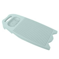 Piwvid Non-slip Laundry Washing Board, Household Washboard, Hand Wash Board, Manual Wash Clothes Laundry Pad Scrubbing Board for Household (15.7x8.07x1.06 Inches)