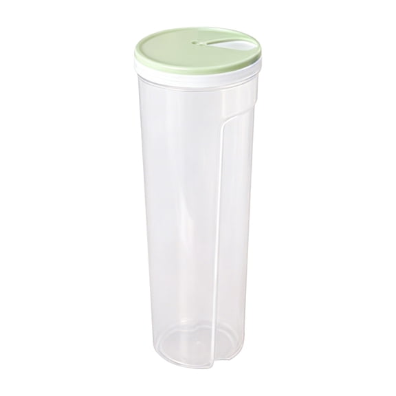 Piwvid Pasta Storage Container with Lid, Kitchen Food Storage Box for Spaghetti, Noodles, Eggs, Fruits and Snacks, Reusable Canister Organizer for Pantry and Countertop