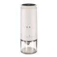 thumbnail image 1 of Piwvid Portable Electric Conical Burr Coffee Grinder, Rechargeable Small Bean Mill with 38 Adjustable Grind Settings, Compact Cordless Travel Grinder for Cold Brew, Pour Over, French Press, 1 of 9
