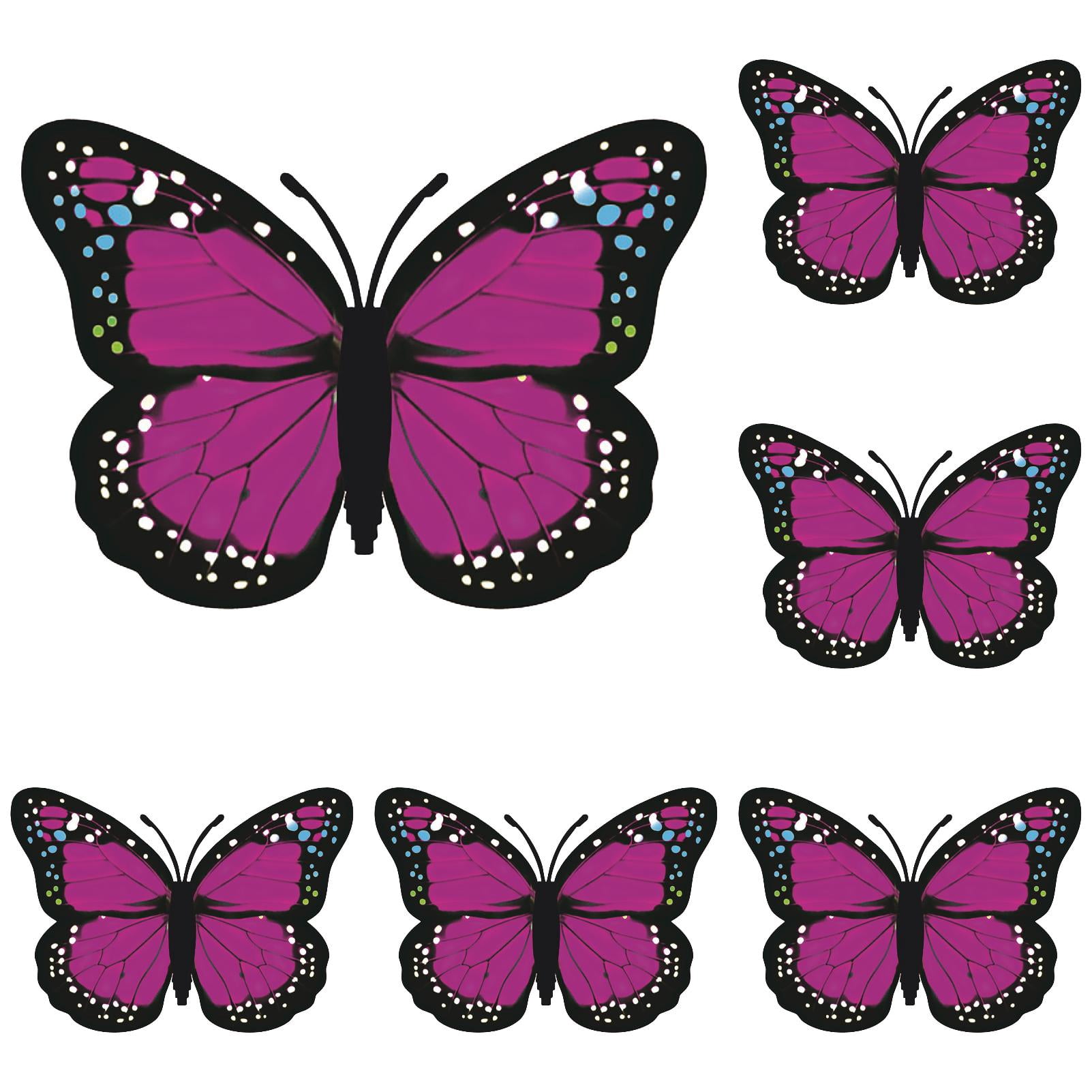 Sample Buttefly Ref Magnet Design Piwvid Refrigerator Magnets, 3D Butterfly Fridge Magnet Cute Magnets ...