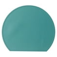 thumbnail image 1 of Piwvid Semicircle Table Mat, Silicone Placemat Heat Resistant Non-Slip Washable Solid Color Place Mats for Kitchen Dinning Restaurant, 15x13 Inches, 1 of 7