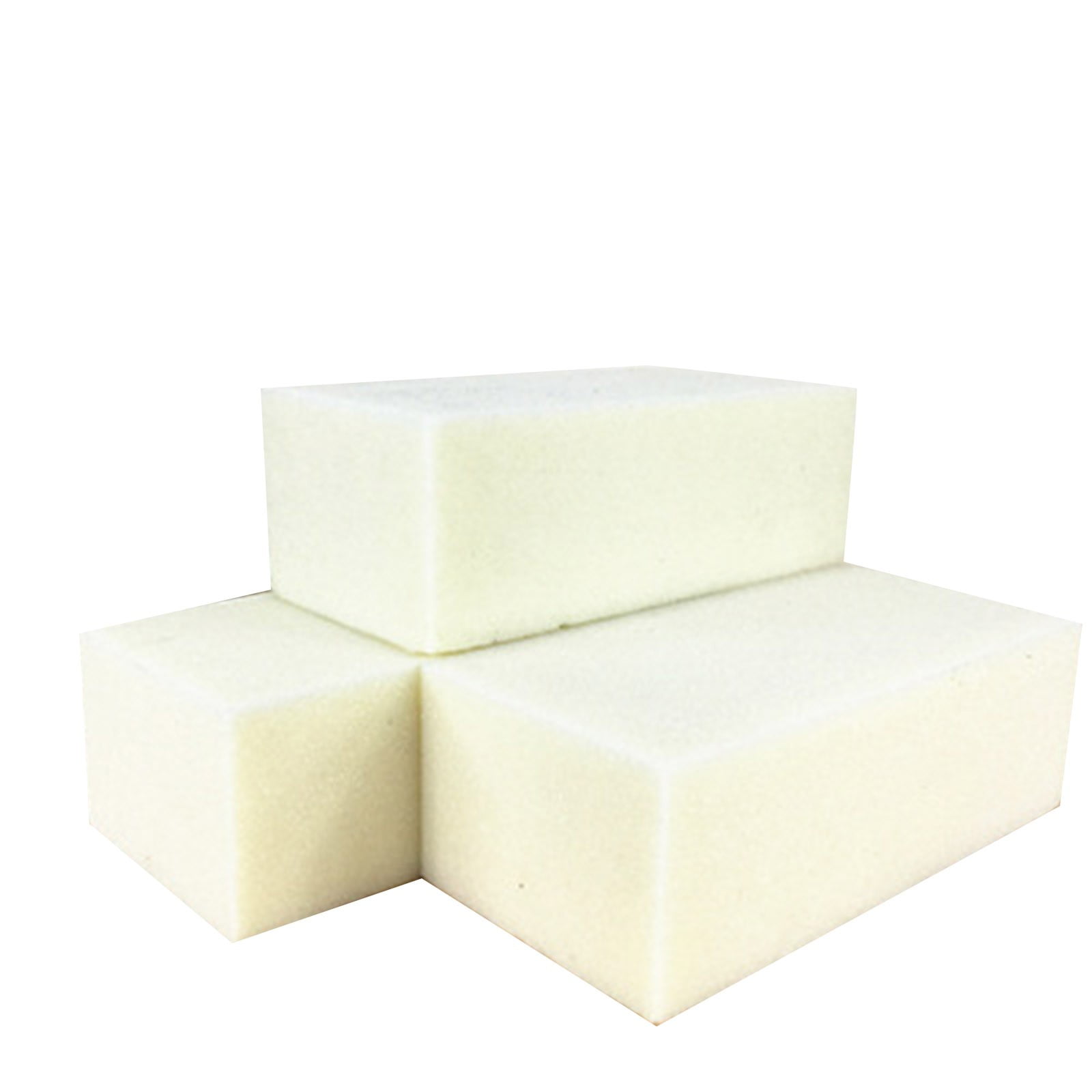 Piwvid Set of 3 Green Floral Foam Blocks for Wet and Dry Flower Arranging, 8.86"L x 4.1"W x 2.76"H Squares for DIY Fresh and Artificial Flower Crafts and Centerpieces