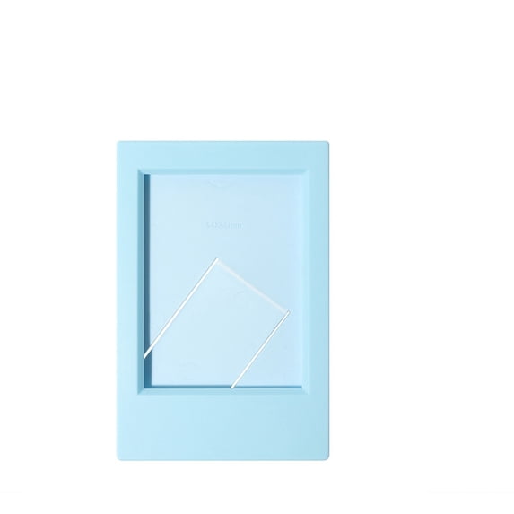 Piwvid Set of 2x3 Mini Photo Frames with Clear Protective Cover, for 3-Inch Mini Film and Pictures, Tabletop Display and Photo Holder