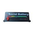 thumbnail image 1 of Piwvid Social Battery Desktop Indicator Ornament, Creative Home and Office Decoration for Desk, Tabletop, Bathroom, Fun and Functional Conversation Piece, 1 of 9