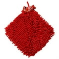 thumbnail image 1 of Piwvid Soft Hand Towel, New Year's Red Creative Kitchen Thickened Towel Quick Dry Hanging Wash Towel Kitchen Accessories for Bathroom Kitchen, 1 of 6