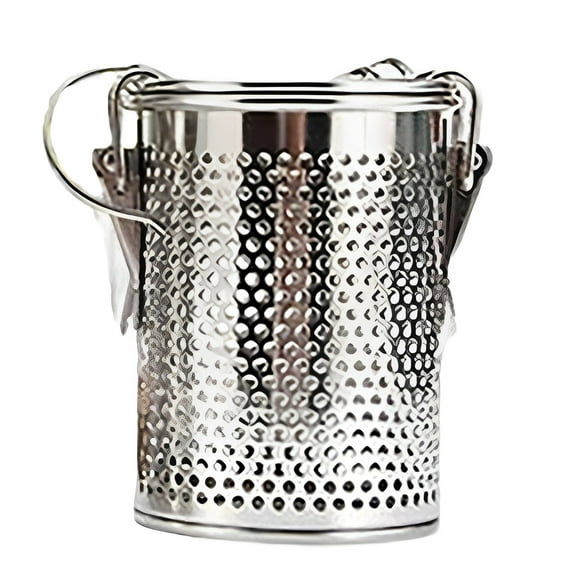 Piwvid Stainless Steel Spice Filter, Large Seaoning Strainer Tea Infuser, Resuable Mesh Tea Ball Strainer Cooking Spice Infuser, Seasonings Seperation Basket for Home Restaurant Kitchen (3 Sizes)
