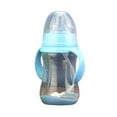 thumbnail image 1 of Piwvid Wide Caliber Baby Bottle with Handle Plastic Trainer Cup, Trainer Drinking Cup with Extra-Soft Spout, Spill-Free Nipple, and Non-Slip Handles, for Baby, 1 of 5