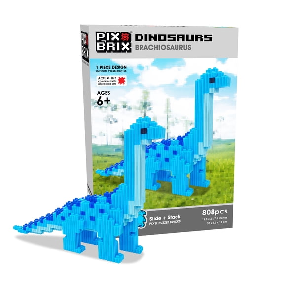 Pix Brix Dinosaur Set - Brachiosaurus
