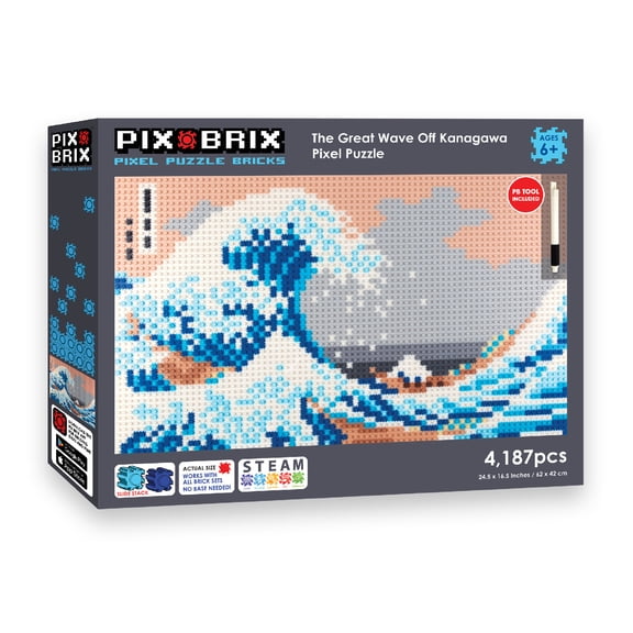 Pix Brix - Great Wave Puzzle (4187 pcs)