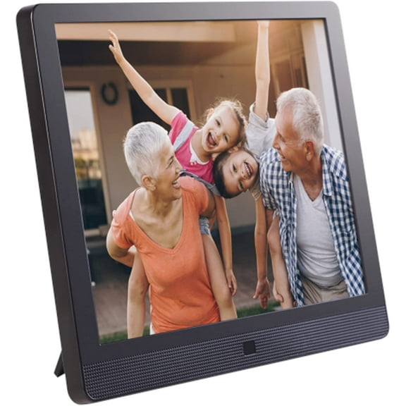 Pix-Star 10 inch WiFi Digital Picture Frame with Free Cloud Storage | Highly giftable for Grandparents | Stunning IPS Display | Motion Sensor | Easy Setup | Share Memories Instantly