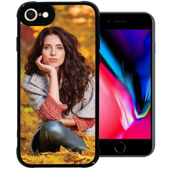 PixCase iSE / i8 / i7 (4.7 inch) – Picture Frame Case – Compatible with Apple iPhone SE, 8, and 7 – DIY – Insert Your Own Photos or Create Custom Designs Online – Shock Absorbing Protection