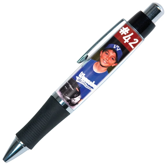PixPen - DIY Photo Pen Create Your Own Personalized Pen - Insert 2.5 x 1.75 Wallet Photo or Create and Print Inserts Online 1 Pack