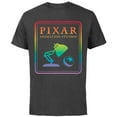 thumbnail image 1 of Pixar Animation Studios Luxo Jr. Pride - Short Sleeve Cotton T-Shirt for Adults - Customized-Charcoal, 1 of 5