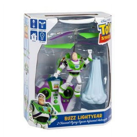 Pixar Buzz Lightyear 2 Channel Flying IR Helicopter