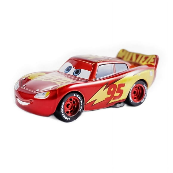 Pixar Cars 3  Metal Diecast Toy Car 95# Racing Anime Figure Lightning McQueen 1:55 Die Cast Alloy Vehicle Toys Gift