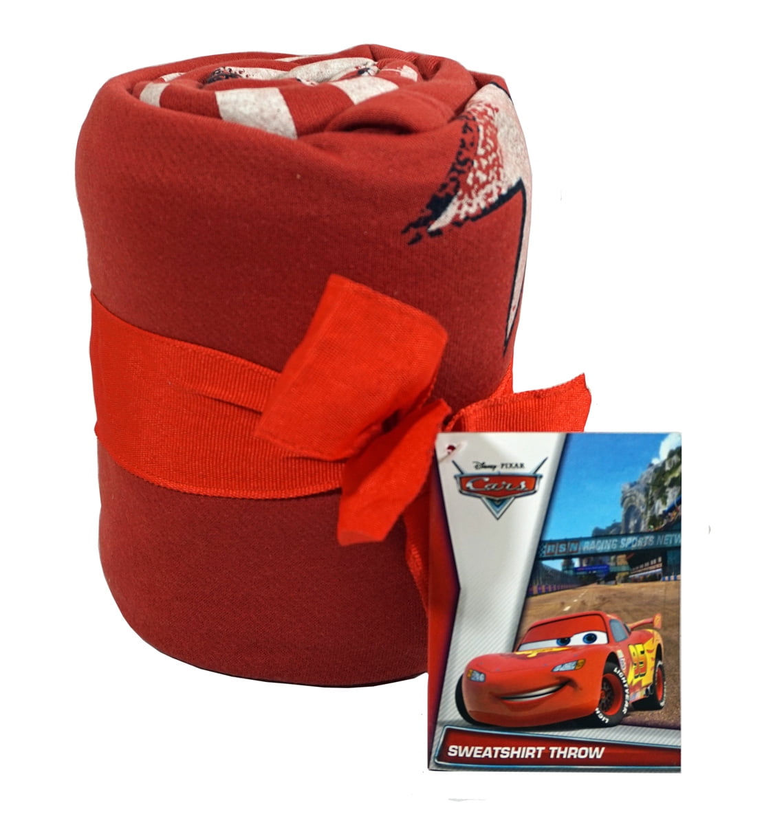 Pixar Cars 50x60 inch Sweatshirt Material Poly/Cotton Blanket Throw