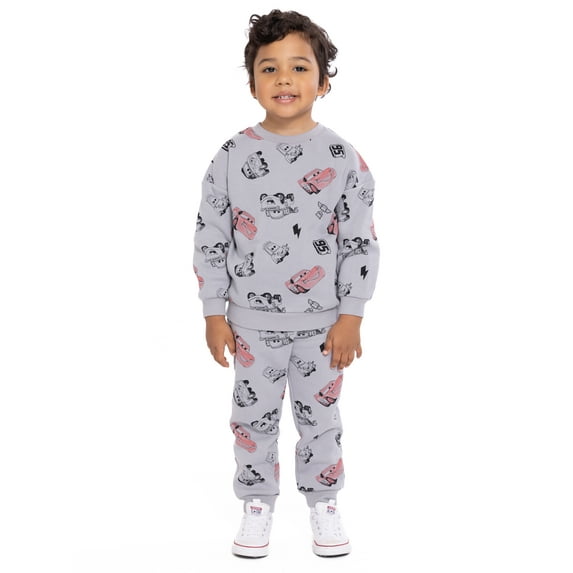 Pixar Cars Toddlers' Print Sweatshirt and Jogger Pants Set, 2-Piece, Sizes 12M-5T