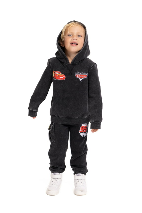 Pixar Cars Toddler Boys Graphic Hoodie and Jogger Pants Set, 2-Piece, Sizes 12M-5T