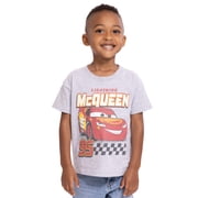 Pixar Cars Toddler Boys' Graphic Tee with Short Sleeves, Sizes 12M-5T