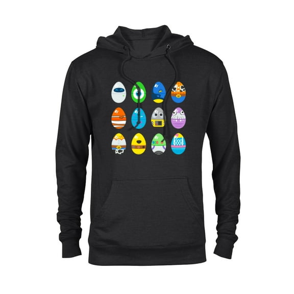Pixar Classic Character Easter Eggs - Pullover Hoodie for Adults - Customized-Black