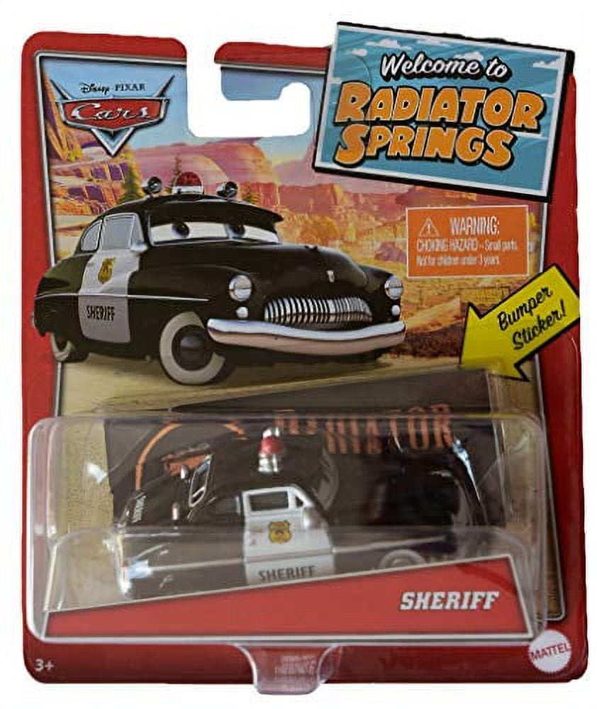 Disney Pixar Cars Sheriff 1:55 Scale Die-Cast Vehicle, Welcome to