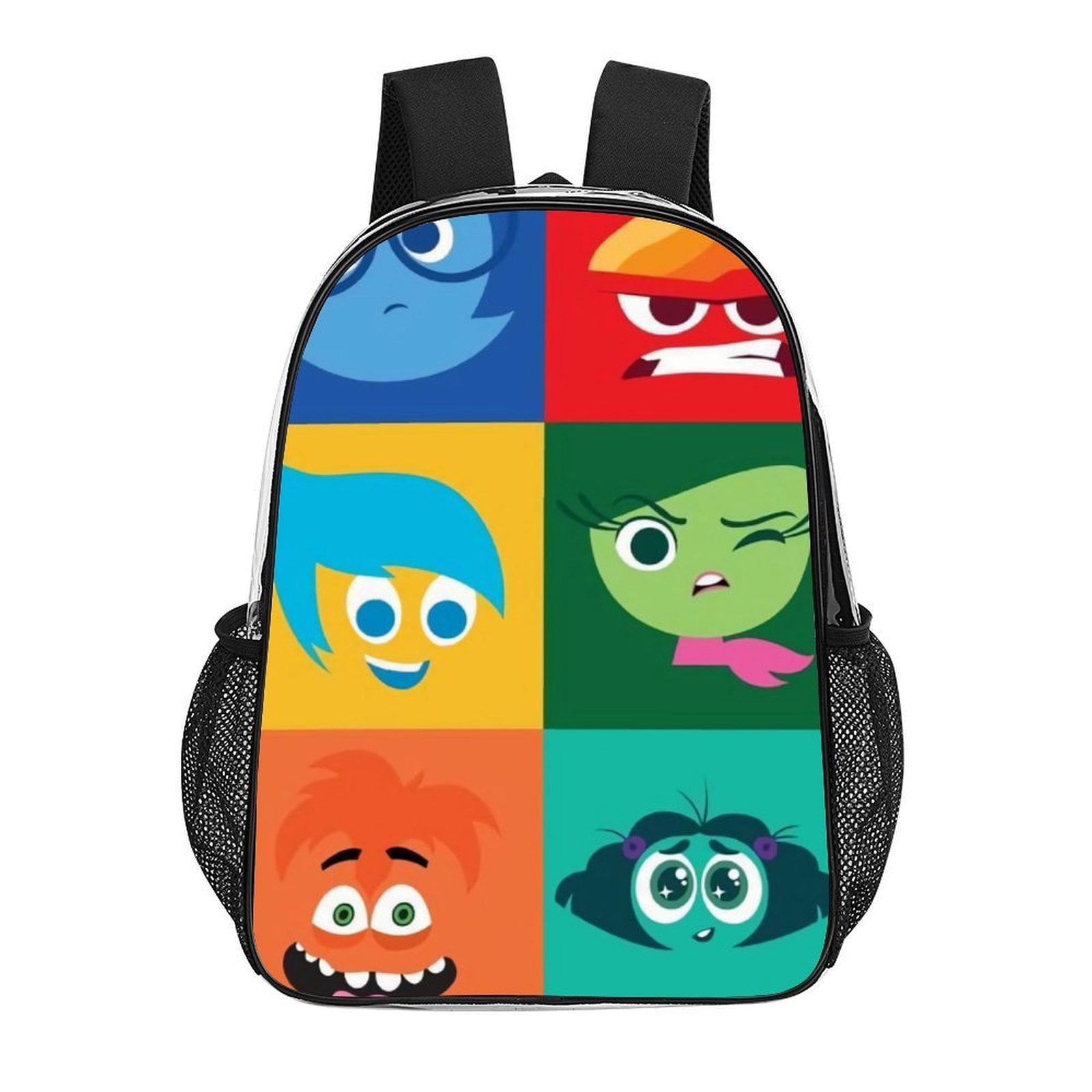 Back Pac Kin Inside Out Pixar Inside Out 2 Current Mood Many Emotions 21 PVC 17 Inch ...