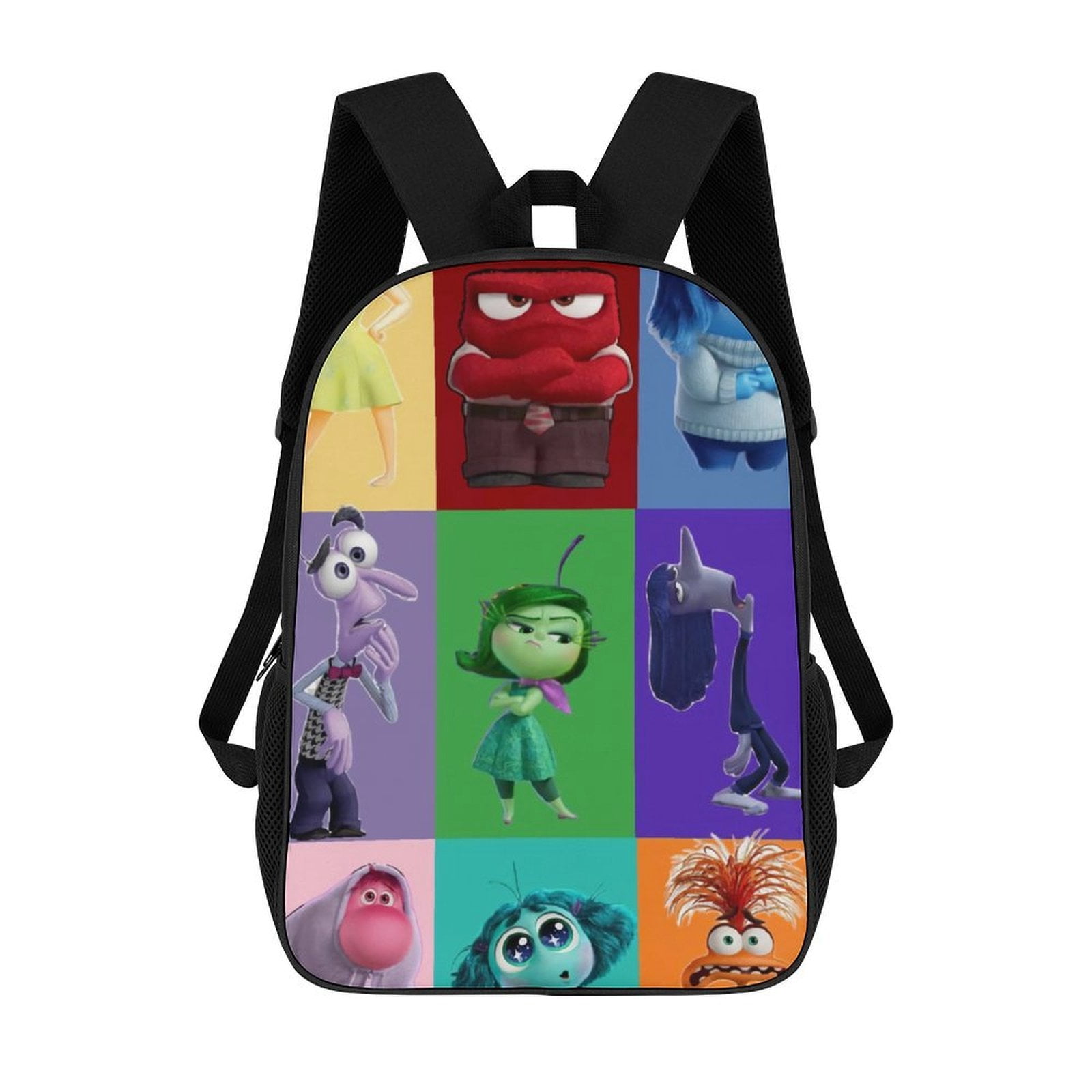 Back Pac Kin Inside Out Pixar Inside Out 2 Current Mood Many Emotions 6 Backpack Travel Bag for ...