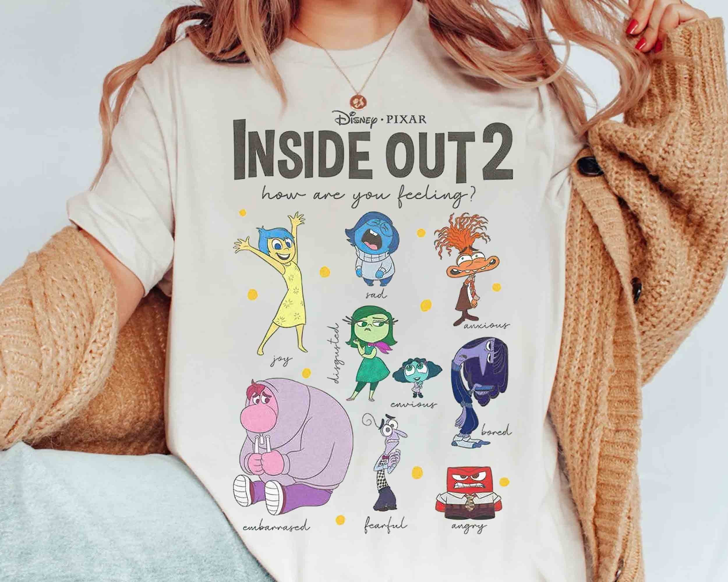 Pixar Inside Out Characters Group Tshirt, Today Is A Core Memory Day