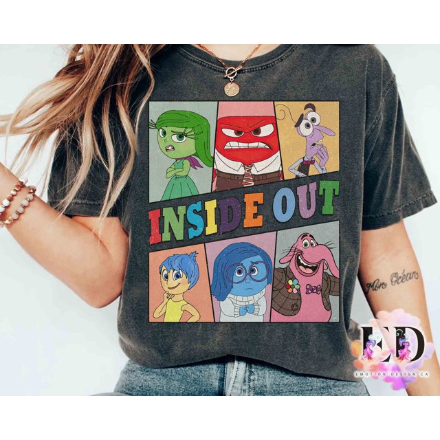 Pixar Inside Out Characters Group Tshirt, Today Is A Core Memory Day