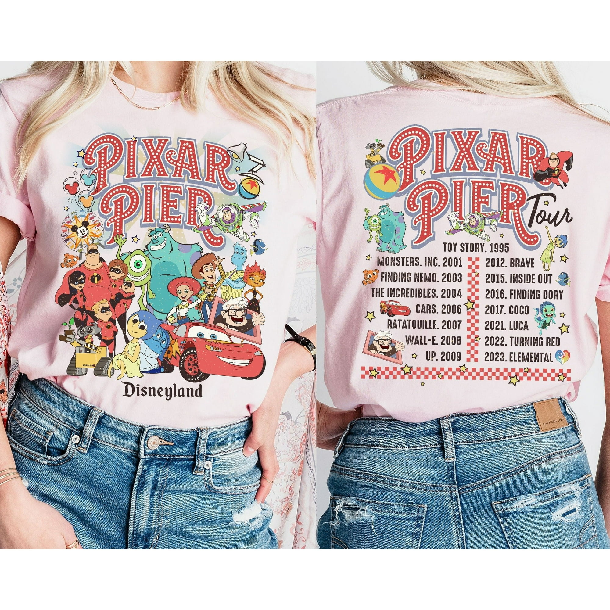 Pixar Pier Disneyland Shirt, Disneyland Pixar Fest 2024 Shirt, Meet Me