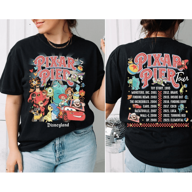 Pixar Pier Disneyland Shirt, Disneyland Pixar Fest 2024 Shirt, Meet me