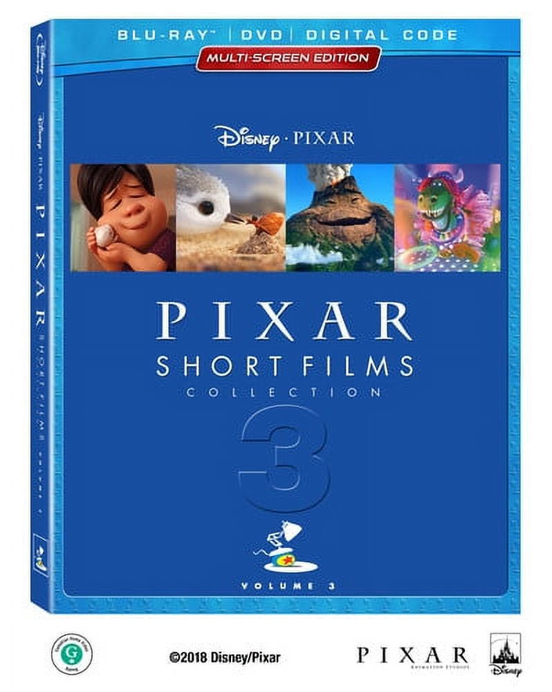 Pixar Short Films Collection: Volume 3 (DVD + DVD + Digital Copy), Walt Disney Video, Animation