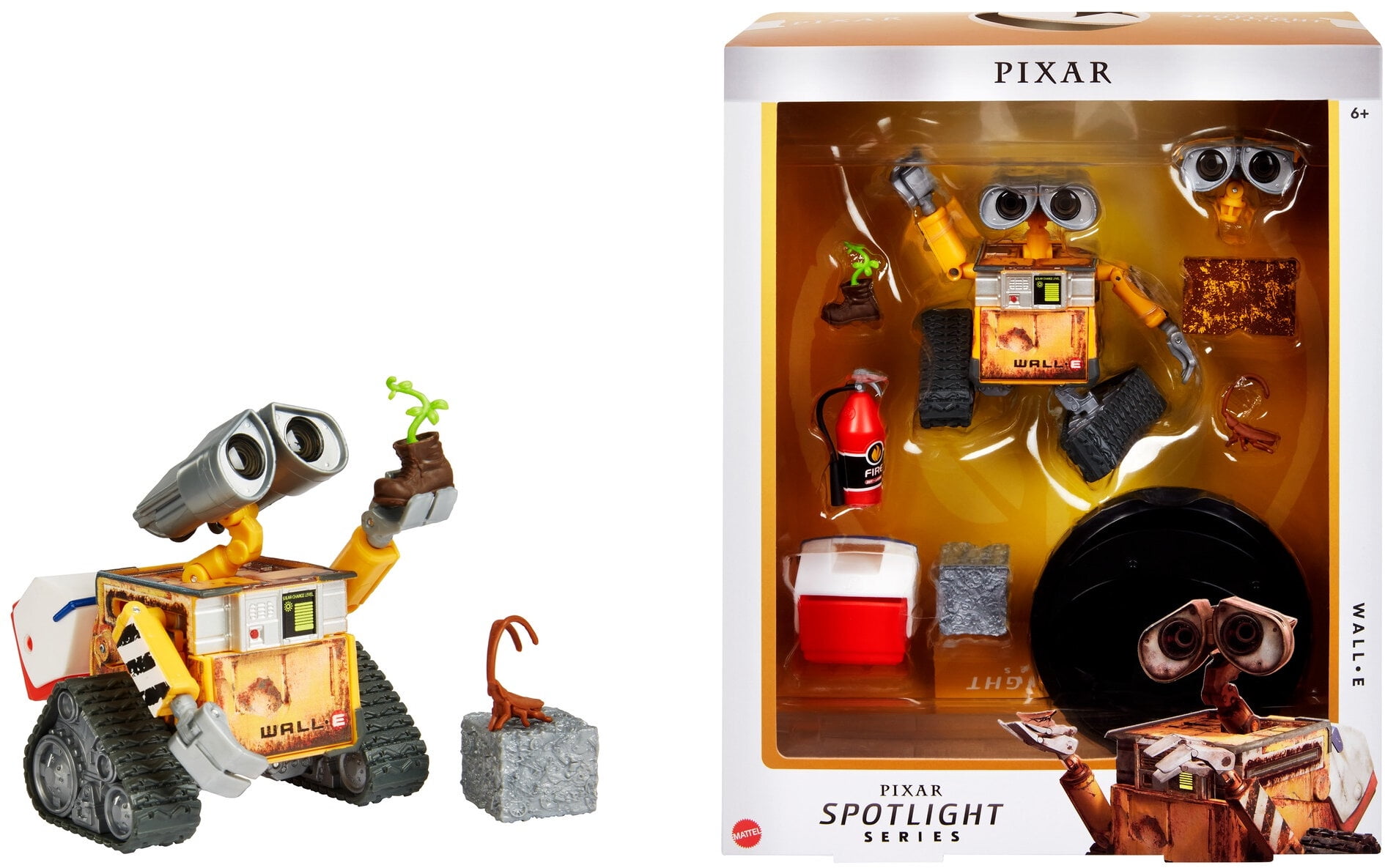 Pixar Spotlight Series WALLE Figure, Disney and Pixar WALLE Collectable