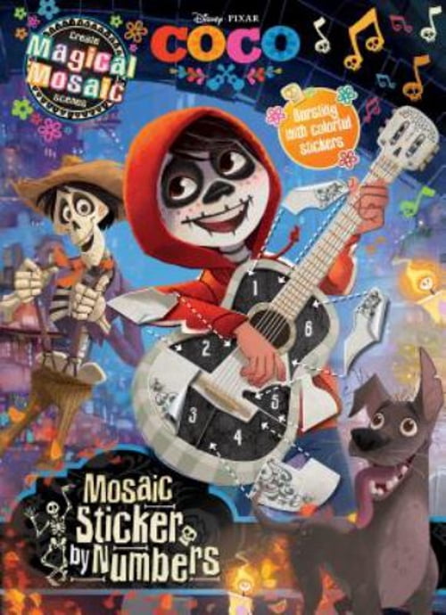Pre-Owned Disney Pixar Coco Mosaic Sticker by Numbers : With over