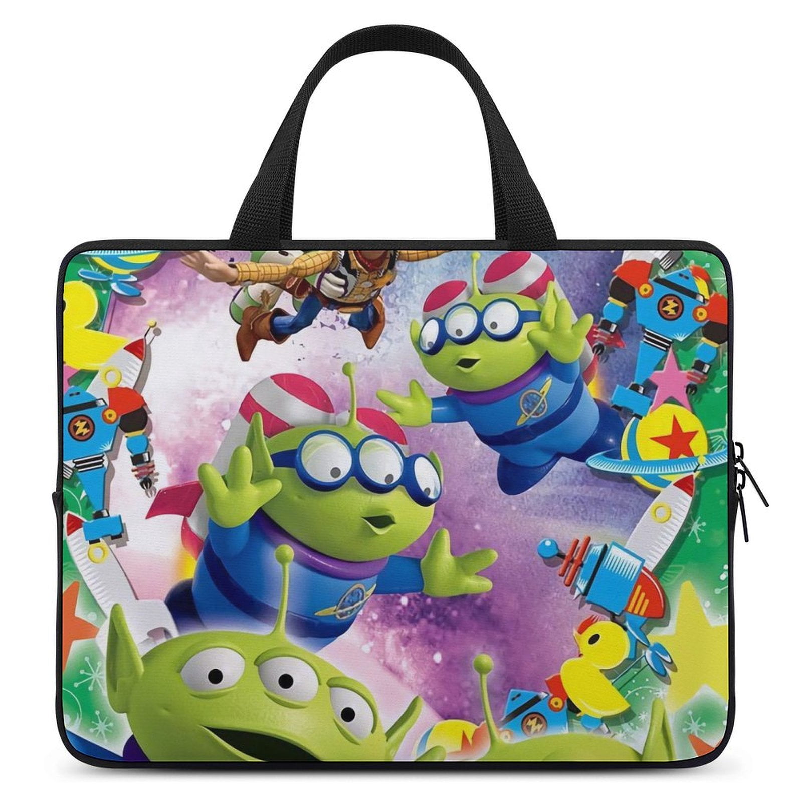 Pixar Toy Story Buzz Lightyear &Woody Alien Laptop Bag for Women Men 17 ...