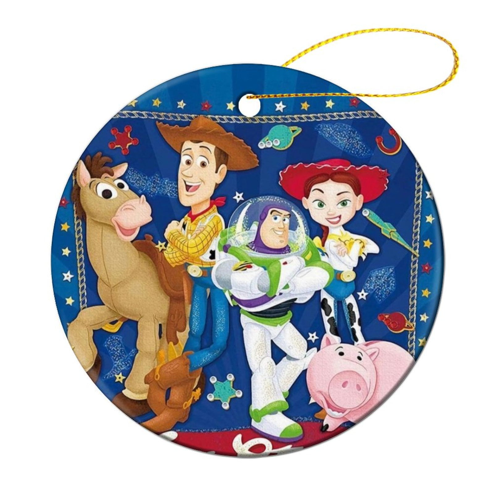 Buzz and woody christmas ornaments