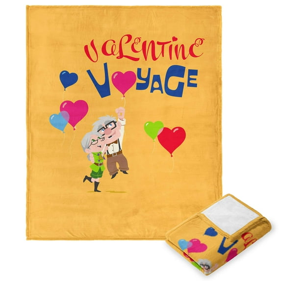 Pixar Up Voyage Kids Silk Touch Throw Blanket, 50 x 60 inches