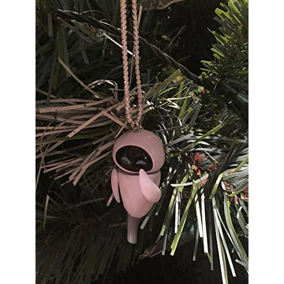 Pixar Wall E Walle Eve 1.75" Mini Pvc Holiday Christmas Tree Ornament