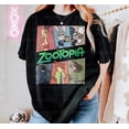 thumbnail image 1 of Pixar Zootopia Characters Group Shirt T-Shirt, 1 of 4
