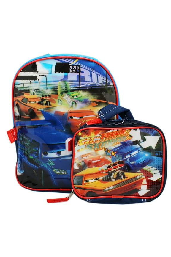 Pixar's Cars Mini Backpack and Attachable Utility Case (12in)