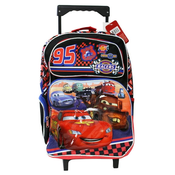 Pixar's Cars Radiator Springs Racers Full Size Rolling Backpack (16in)