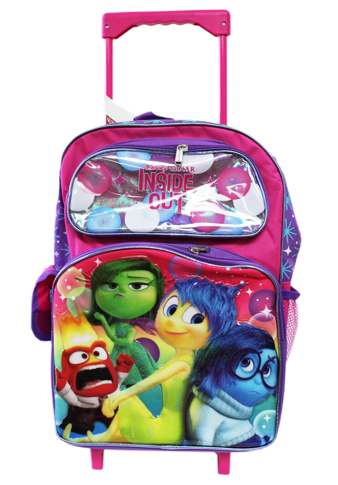 Disney Pixar's Inside Out Kids Full Size Rolling Backpack with