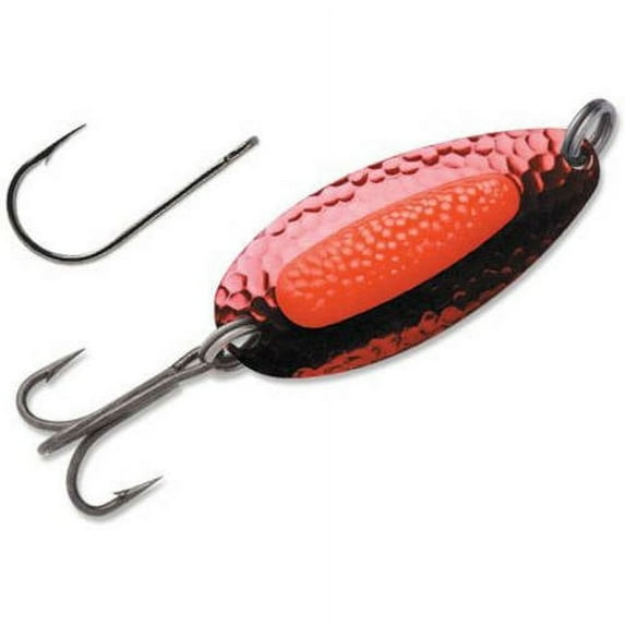 Pixee Spoon 1/2 Metallic Red/Fluorescent Orange Insert