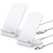 Pixel 10 Wireless Charger, 15W Fast Charging Stand for Google Pixel 10 Pro XL/9a/9/9 Pro/9 Pro Fold/8a/8/8 Pro/7a/7 Pro/6 Pro, 2Pack Android Phone Wireless Charger Stand for Samsung Galaxy S25 S24
