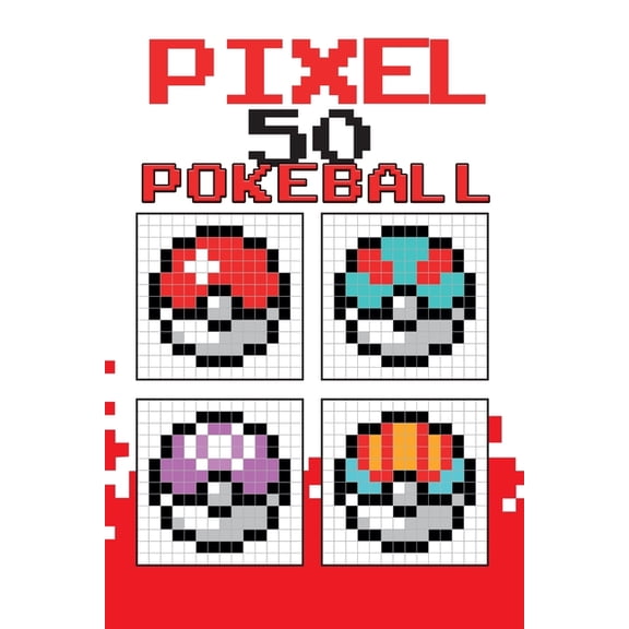 Pixel 50 Pokeball, (Paperback)