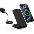 thumbnail image 1 of Pixel 9 10 Wireless Charger 15W Fast Charging for Google Pixel 10 9A 9 Pro XL Fold 8A 8 Pro 7A 7 6 Pro,Android Wireless Phone Charging Stand & QC Charger for Samsung Galaxy Z Fold Flip 6 S25 S24 S23, 1 of 1