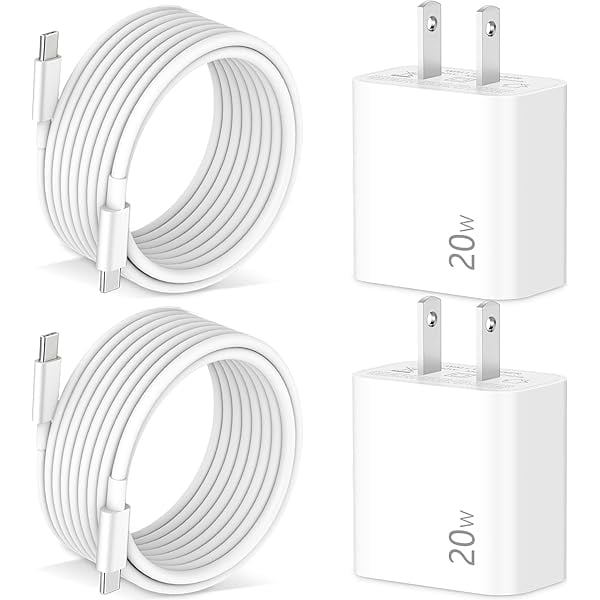 Pixel 9/8/7/6/5/4 Fast Charger, 2Pack 20W USB C Charging Block + 6FT USB C Cable Cord for Google Pixel 8/9 Pro/7/7a, 6a/6/Pro, 5/4/3/XL, Phone 15, Galaxy, Android Phones