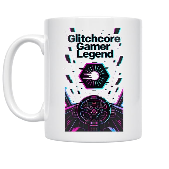 Pixel Art Design - Gamer - 11 oz Ceramic Coffee Mug