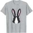 thumbnail image 1 of Pixel Art Dutch Rabbit T-Shirt T-Shirt Unisex S-5XL Hot Trending Shirt, Vintage Birthday Gift, 1 of 3