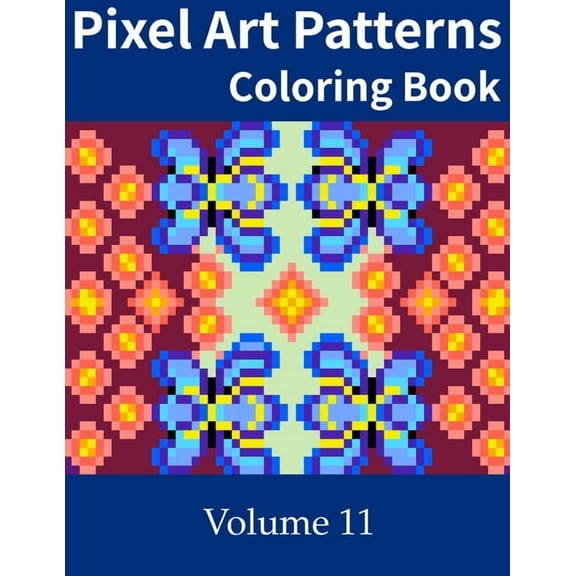 Pixel Art Patterns Coloring Book 11